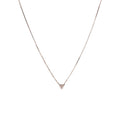 Collier or triangle – bijou fait main LYLAN
