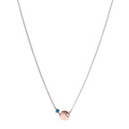 Collier pierre et disque – bijou fait main LYLAN (vue 2)