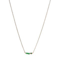 Collier pierres en barrette – bijou fait main LYLAN