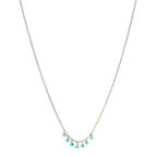 Collier pierres en grappe – bijou fait main LYLAN