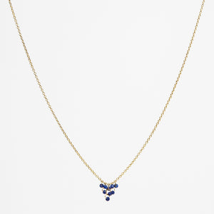 Collier triangle pierre - LYLAN