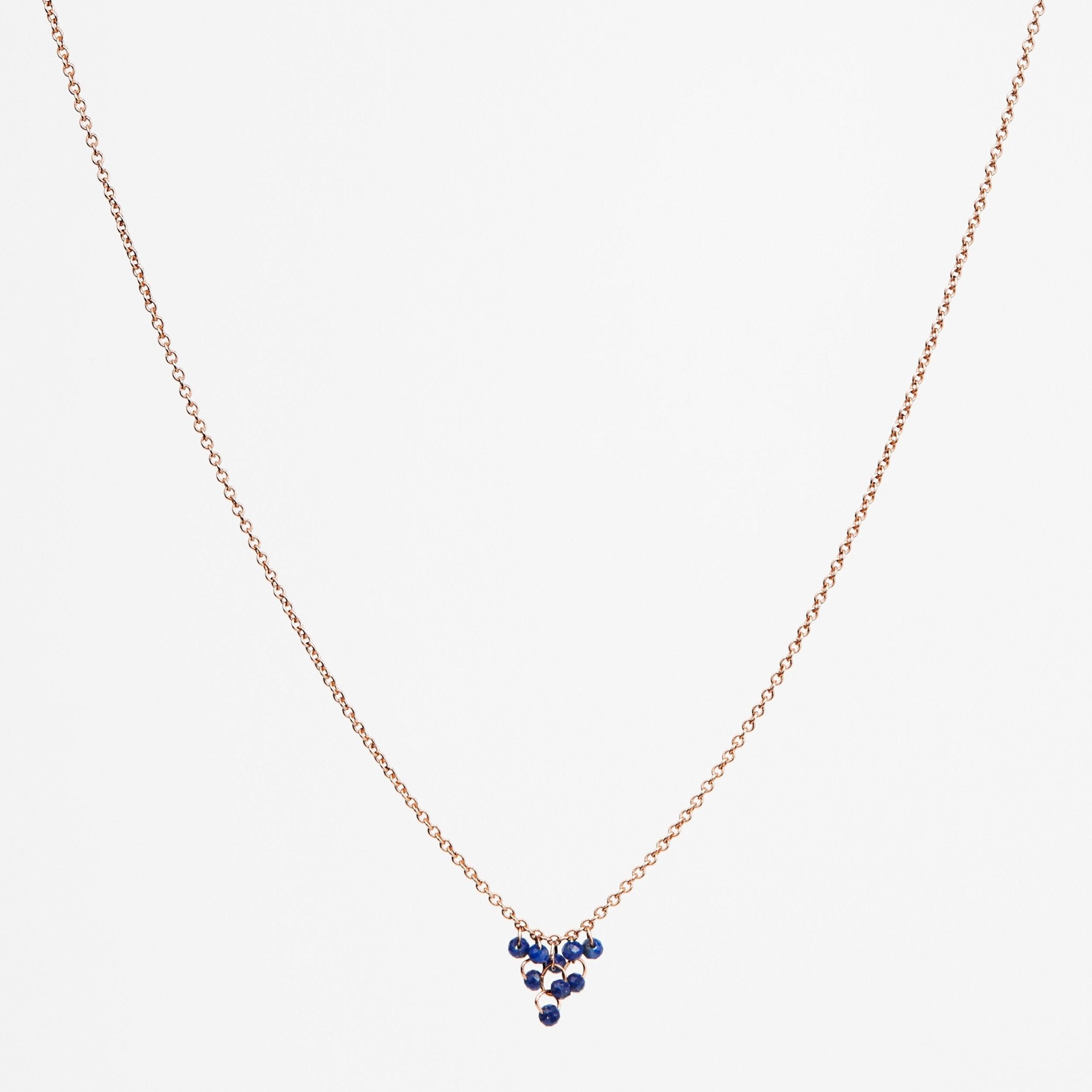 Collier triangle pierre - LYLAN