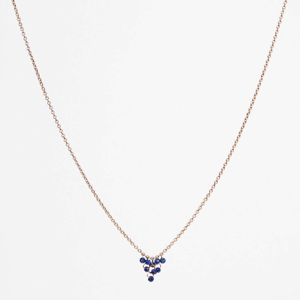 Collier triangle pierre - LYLAN